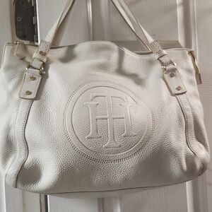 Tommy Hilfiger Cream Shoulder Bag